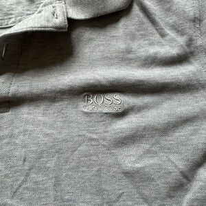 Hugo Boss Grey collar shirt size L